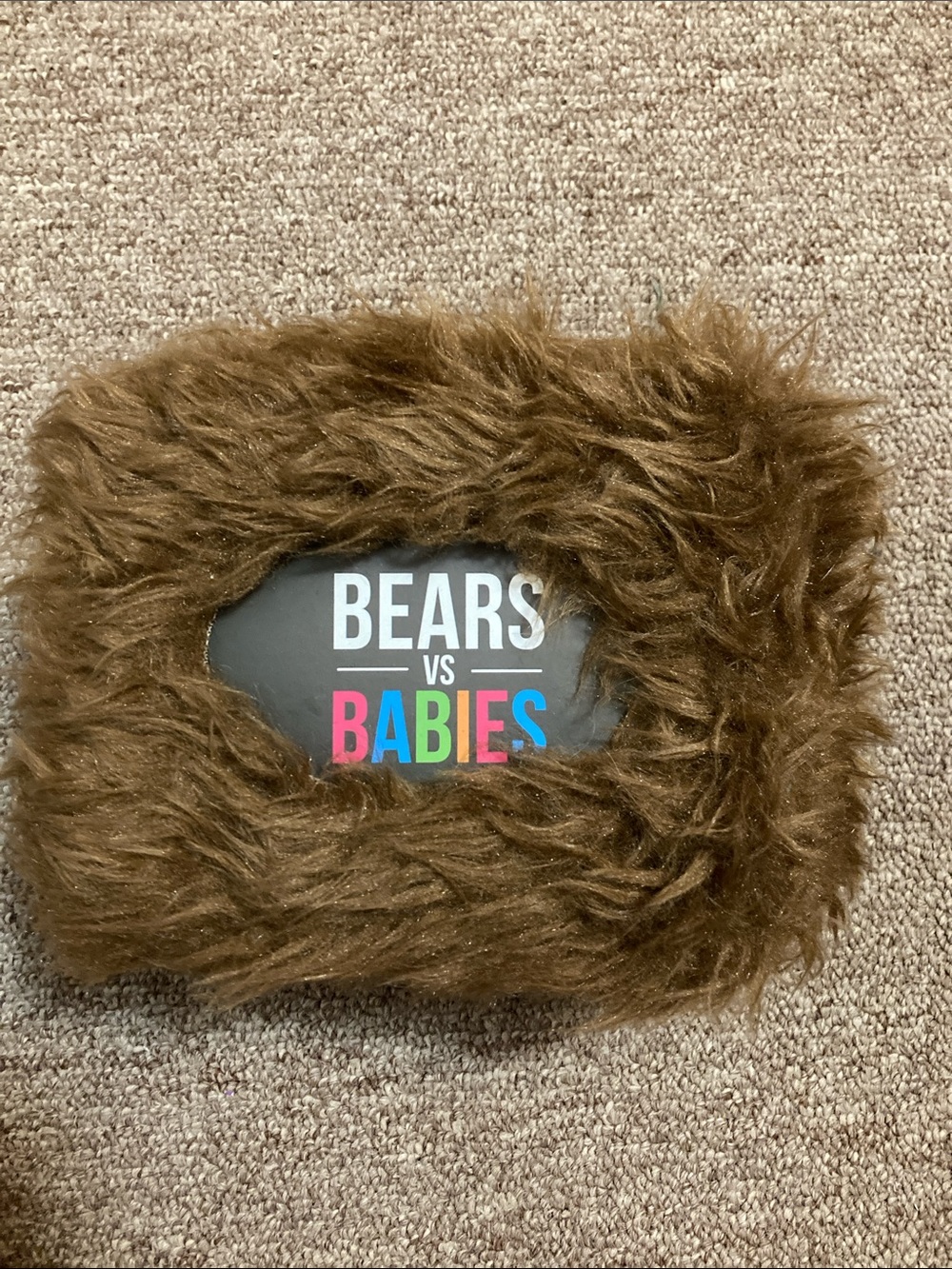 BEARS vs BABIES card game